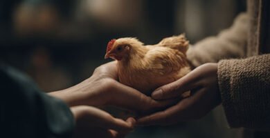 incubadora de huevos en el gallinero