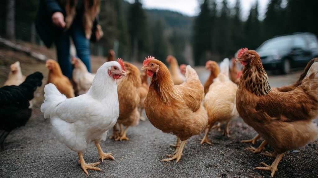 brote de moquillo en las gallinas