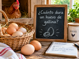 ¿Cuánto dura un huevo de gallina?