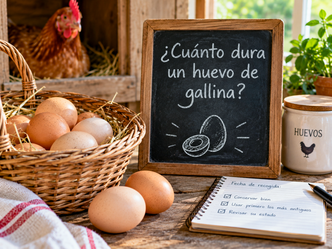 ¿Cuánto dura un huevo de gallina?